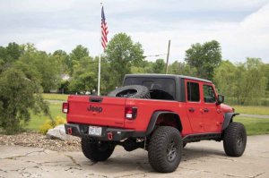 Jeep Gladiator JT Tire Carrier - Fishbone Offroad - In-Bed - Black - `20-`27